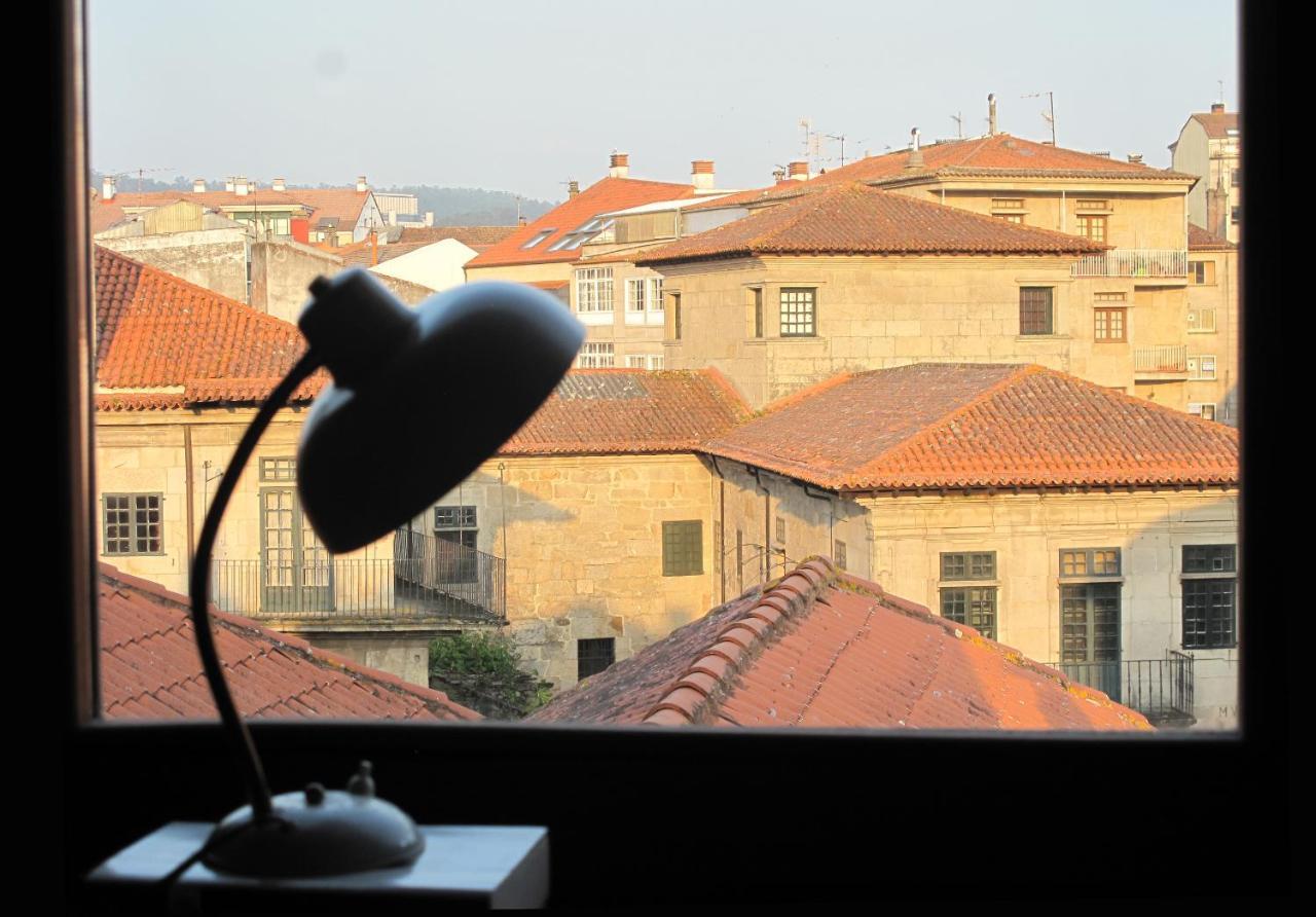 Excelentes Vistas En La Plaza De La Verdura Pontevedra Eksteriør bilde